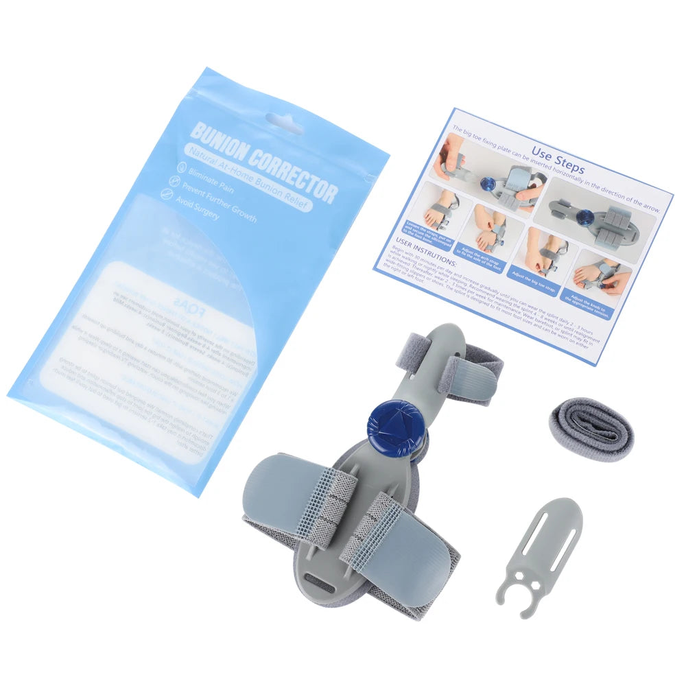 Hailicare Bunion Corrector Foot Braces Rotatable Toe Separator