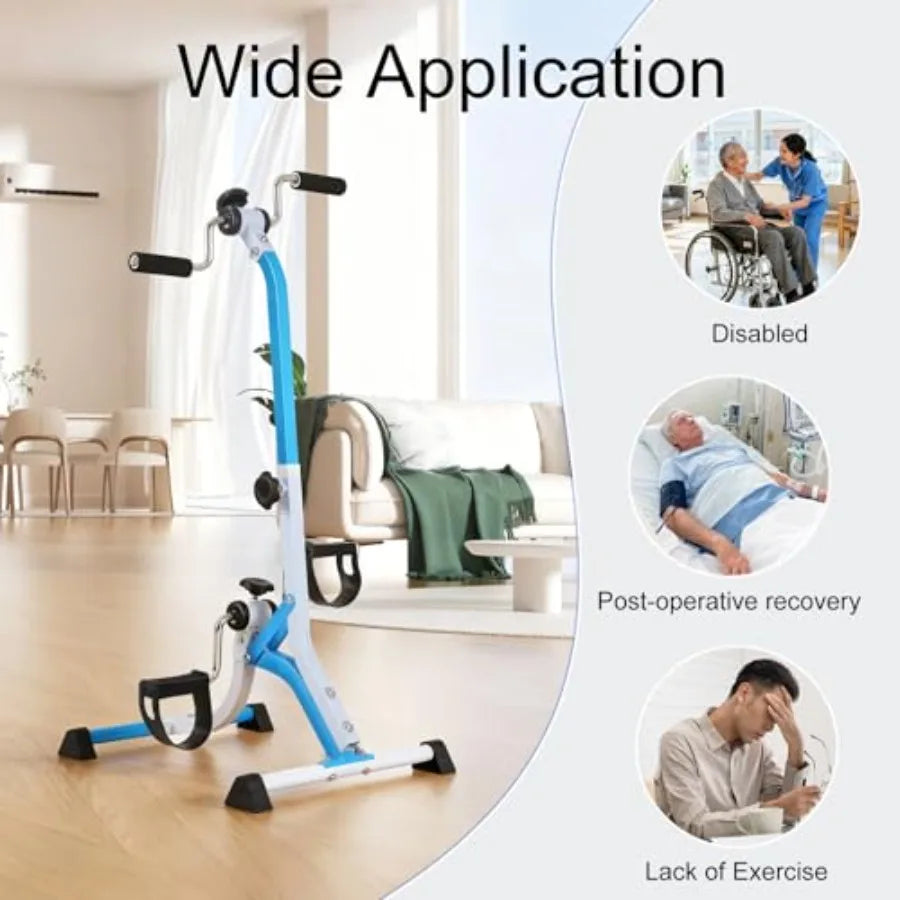 Pedal Exercise Bike for Seniors Adjustable Resistance