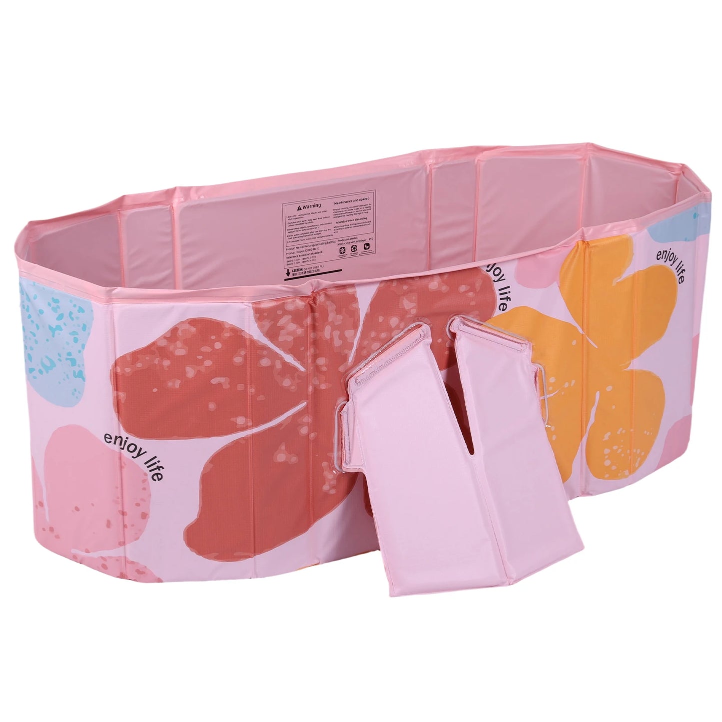 Foldable Ice Bath Tub With Insulated Liner For Home Use