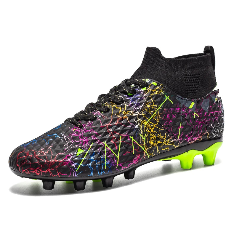 MaiJiaKa Soccer Cleats Mens Outdoor Football Boots