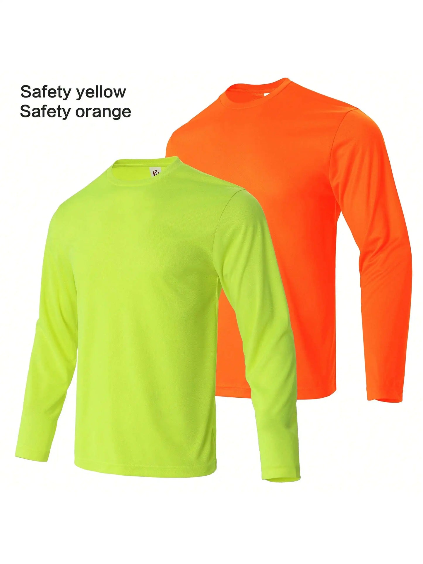 Unisex Performance Long Sleeve Moisture Wicking Athletic Tee Quick Dry