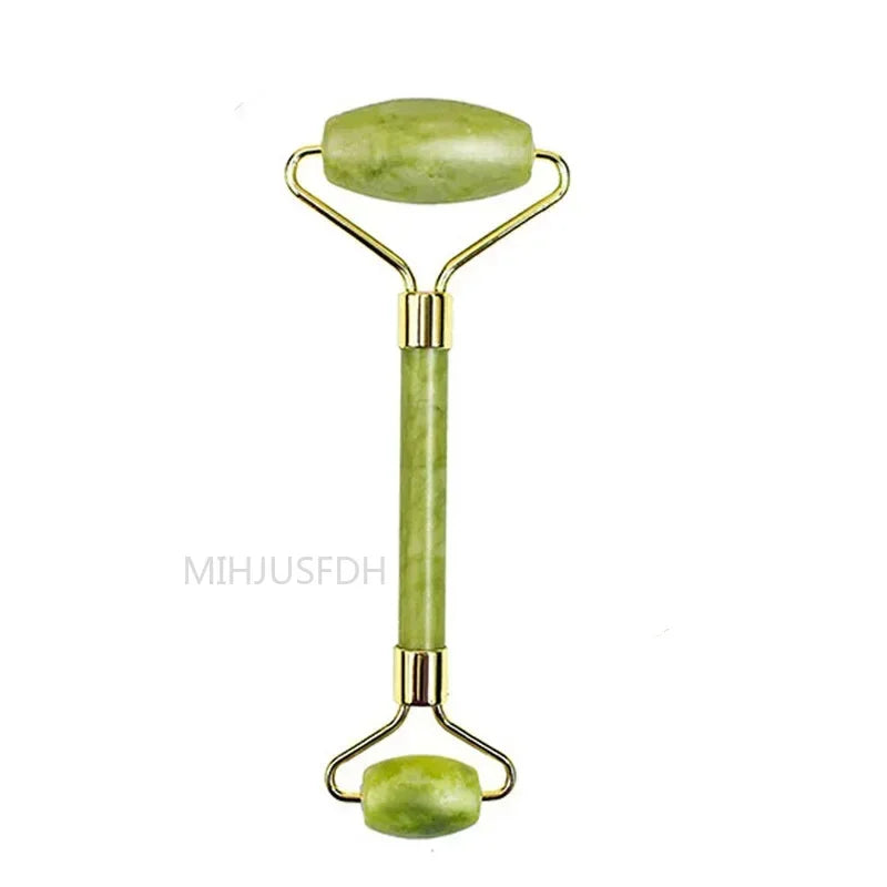 MIHJUSFDH Jade Roller Massager Gua Sha Set For Face And Body