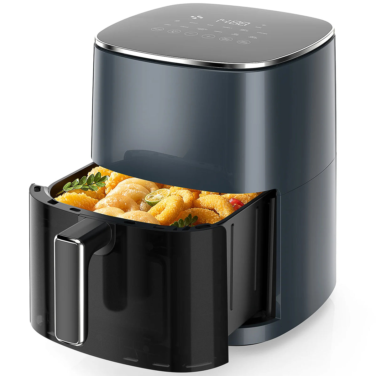 JHK 6 Quart Square Air Fryer With Window