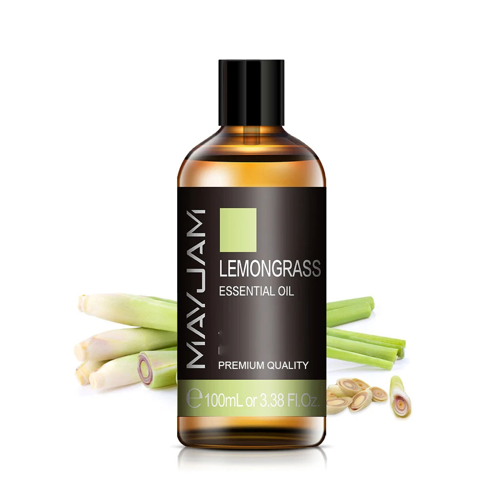 MAYJAM Essential Oils For Diffuser Lavender Eucalyptus Rose Ginger Lemongrass