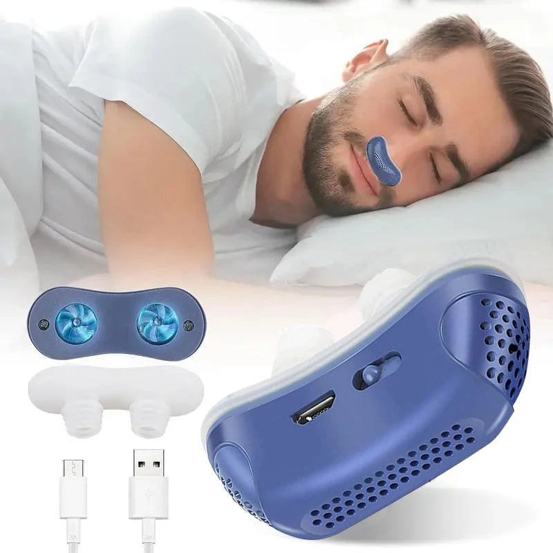 Anti Snoring Device Upgraded Adjustable Electric Snore Stopper