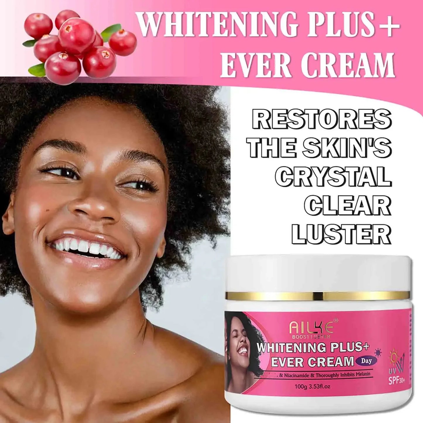 AILKE Skin Glowing Set Niacinamide Brightening Moisturizing Anti Acne Kit