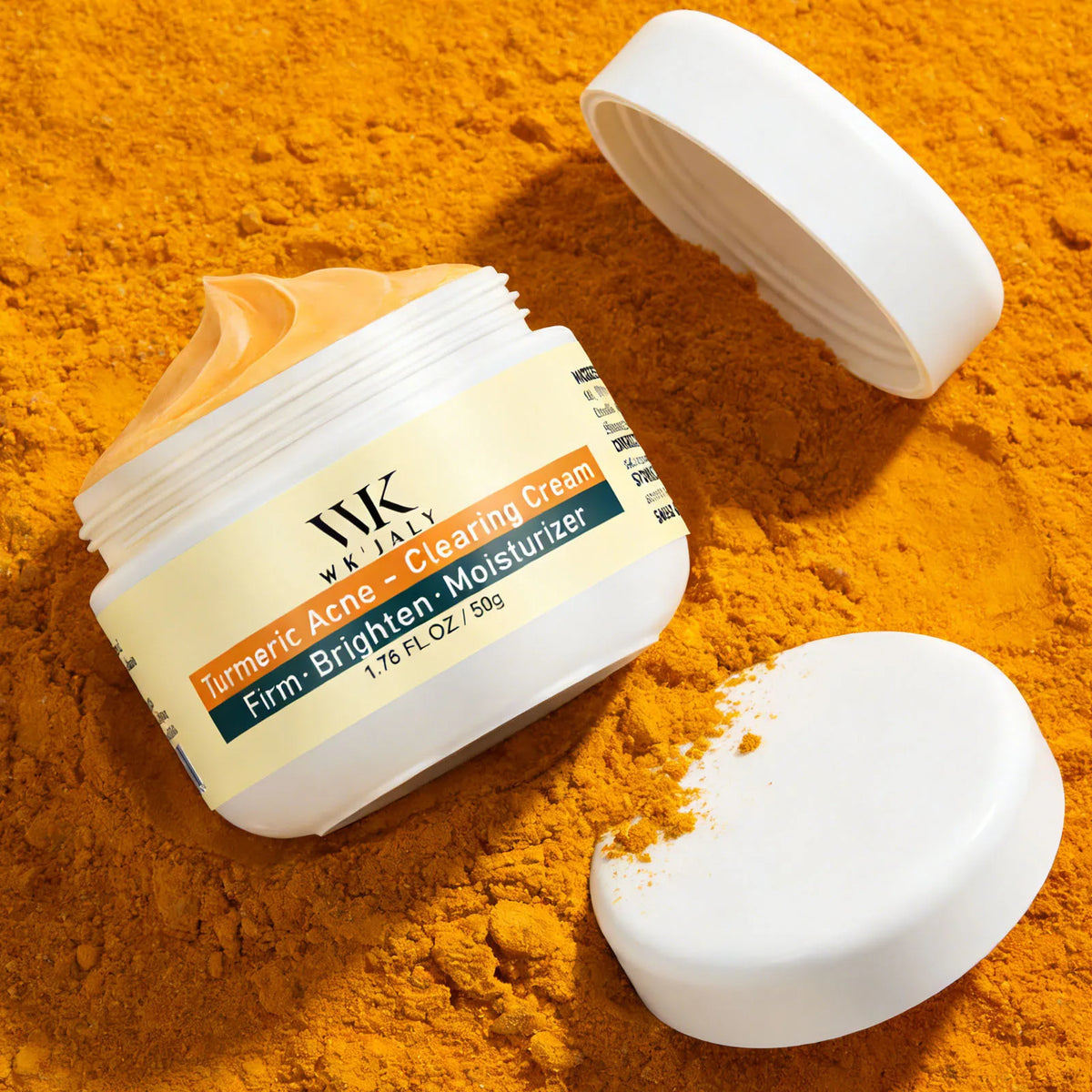 WK JALY Turmeric Brightening Face Cream For Anti Acne Care