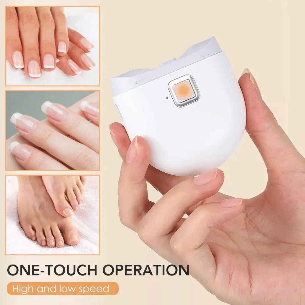 Electric Automatic Nail Clipper Portable Nail Trimmer For Thick Nails
