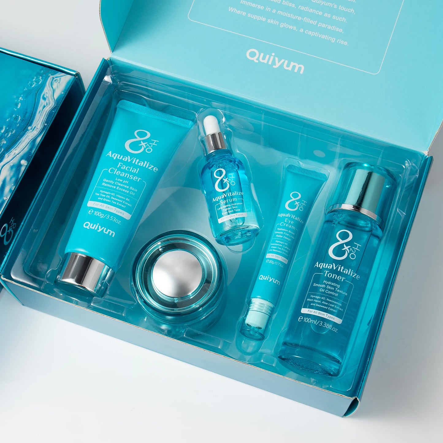 Laikou AquaVitalize Hydration Skincare Set 5 Piece Deep Wrinkle Care
