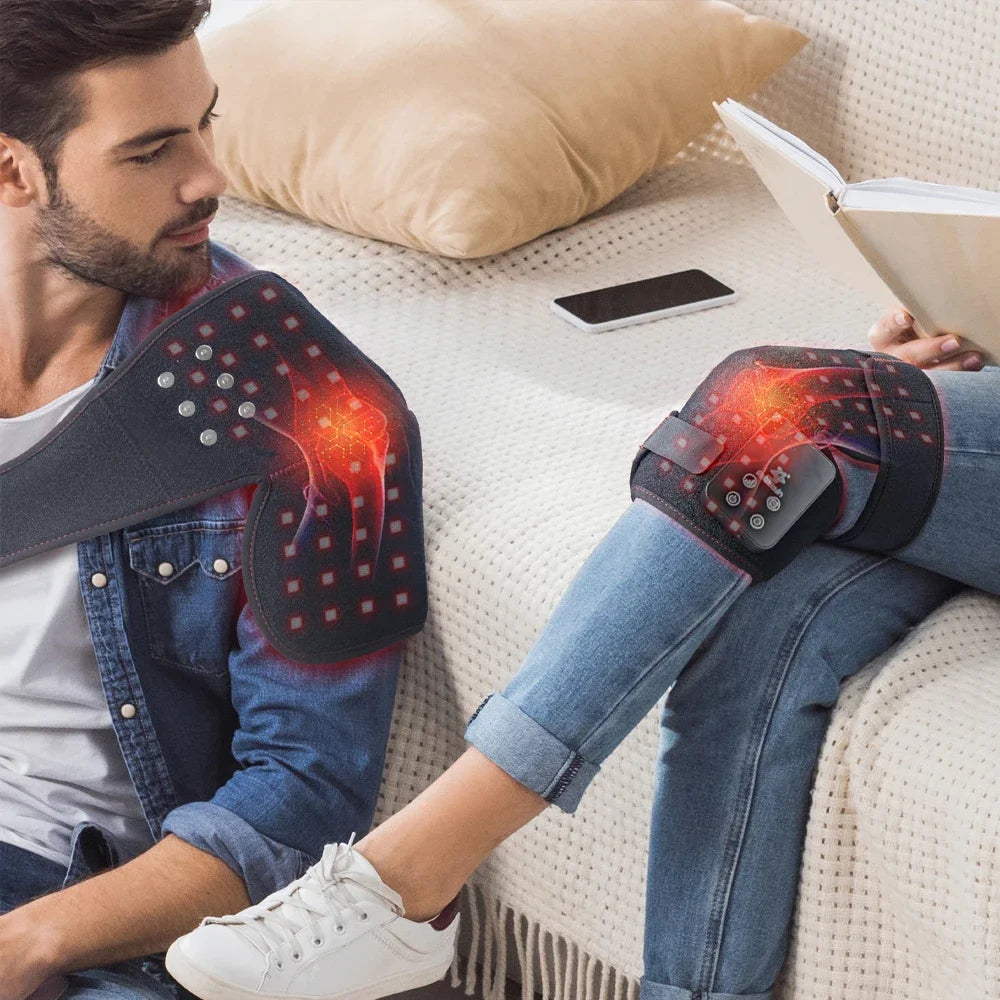 Astarexin Light Therapy Heating Knee Massage Pad Pro