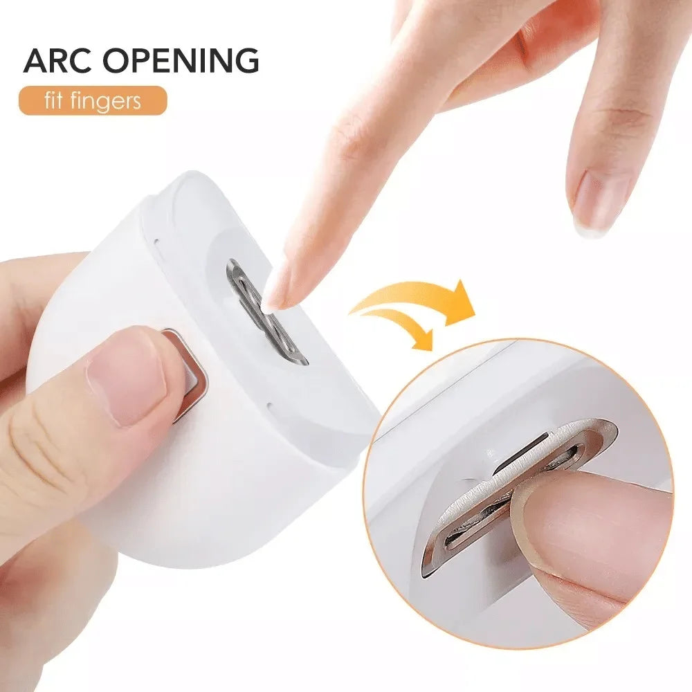 Electric Automatic Nail Clipper Portable Nail Trimmer For Thick Nails