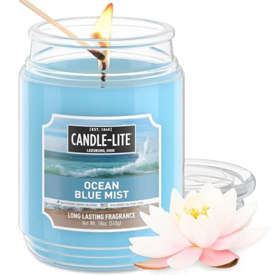 Fall Scented Aromatherapy Candle Single Wick 110 Hours Burn Time