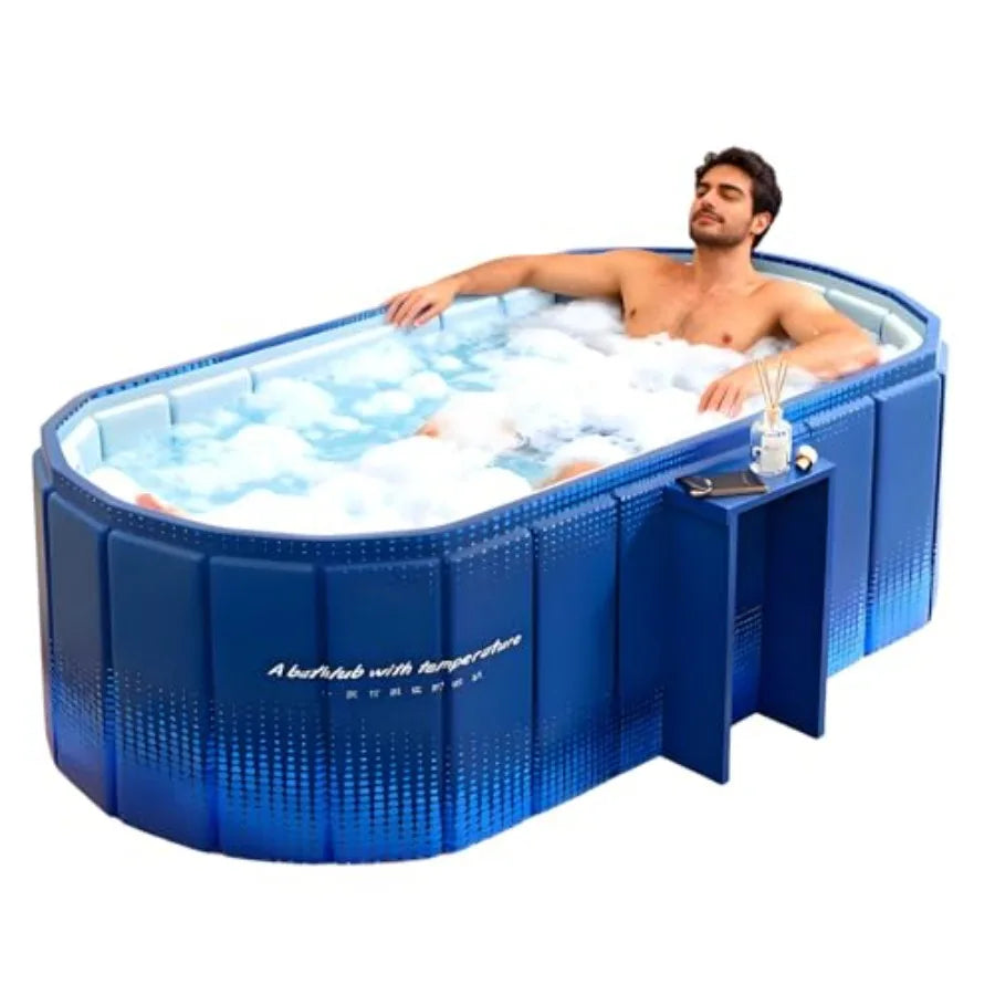 Portable Collapsible Cold Plunge Tub Foldable Ice Bath For Spa