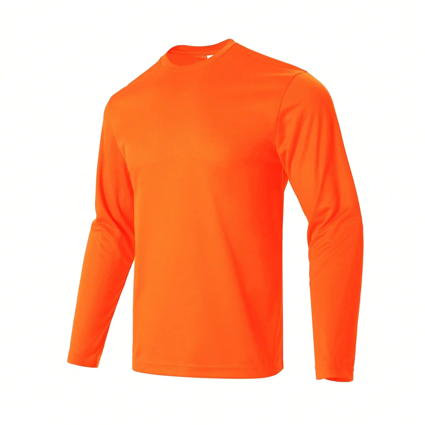 Unisex Performance Long Sleeve Moisture Wicking Athletic Tee Quick Dry