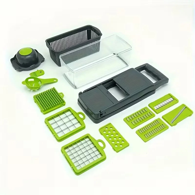 14 In 1 Multifunctional Vegetable Chopper Grater Slicer