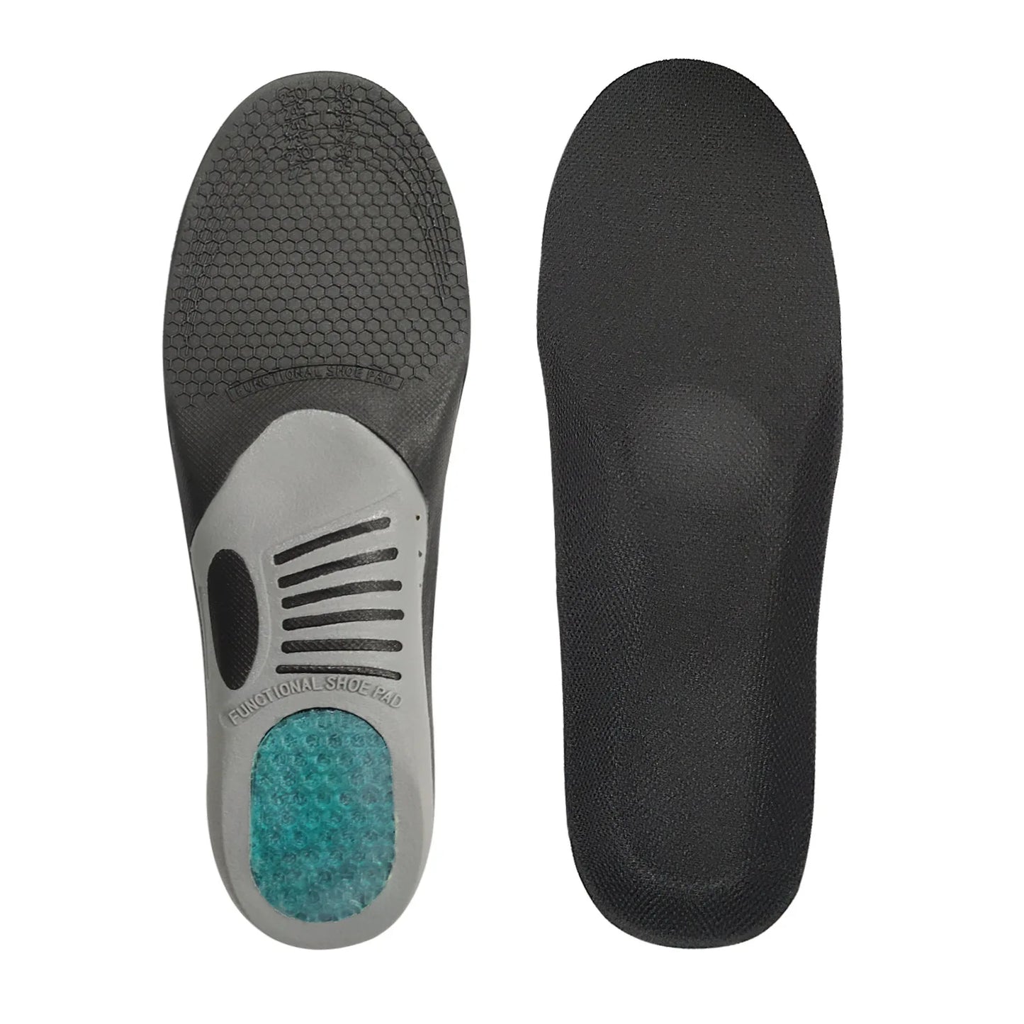 Orthotic Gel Insoles With Arch Support For Plantar Fasciitis Unisex