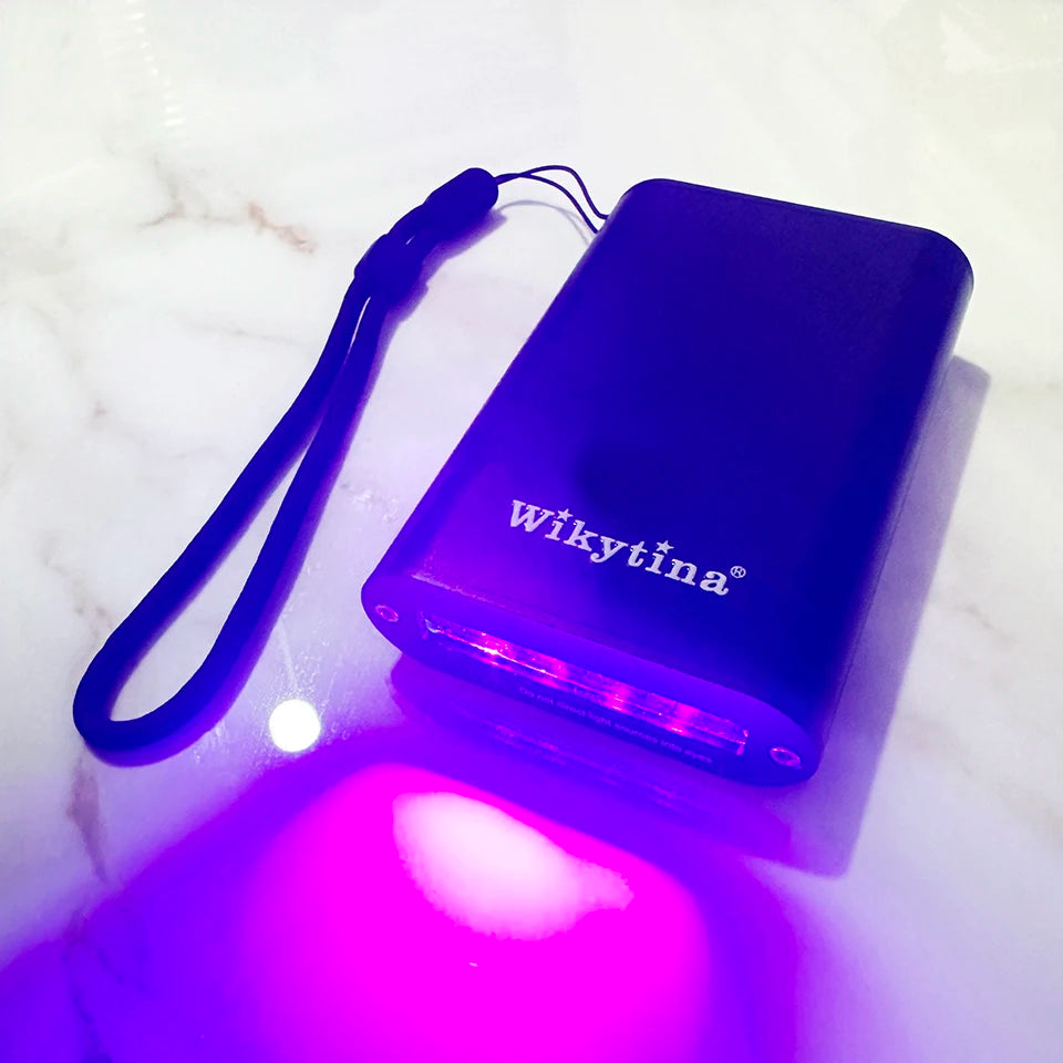 Wikytina V Light Hair Extension Kit With UV Traceless Tape