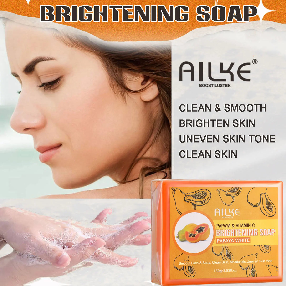 Ailke Multi Vitamin Whitening Body Lotion Moisturizer