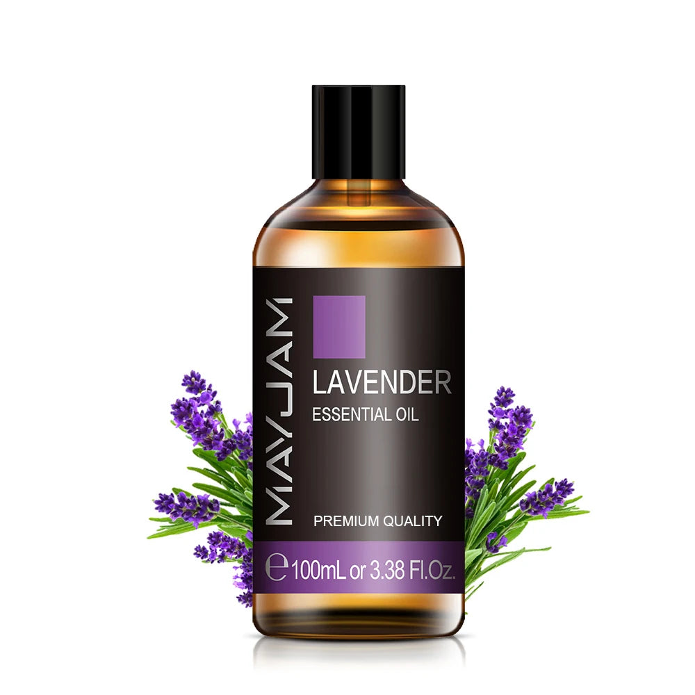MAYJAM Essential Oils For Diffuser Lavender Eucalyptus Rose Ginger Lemongrass