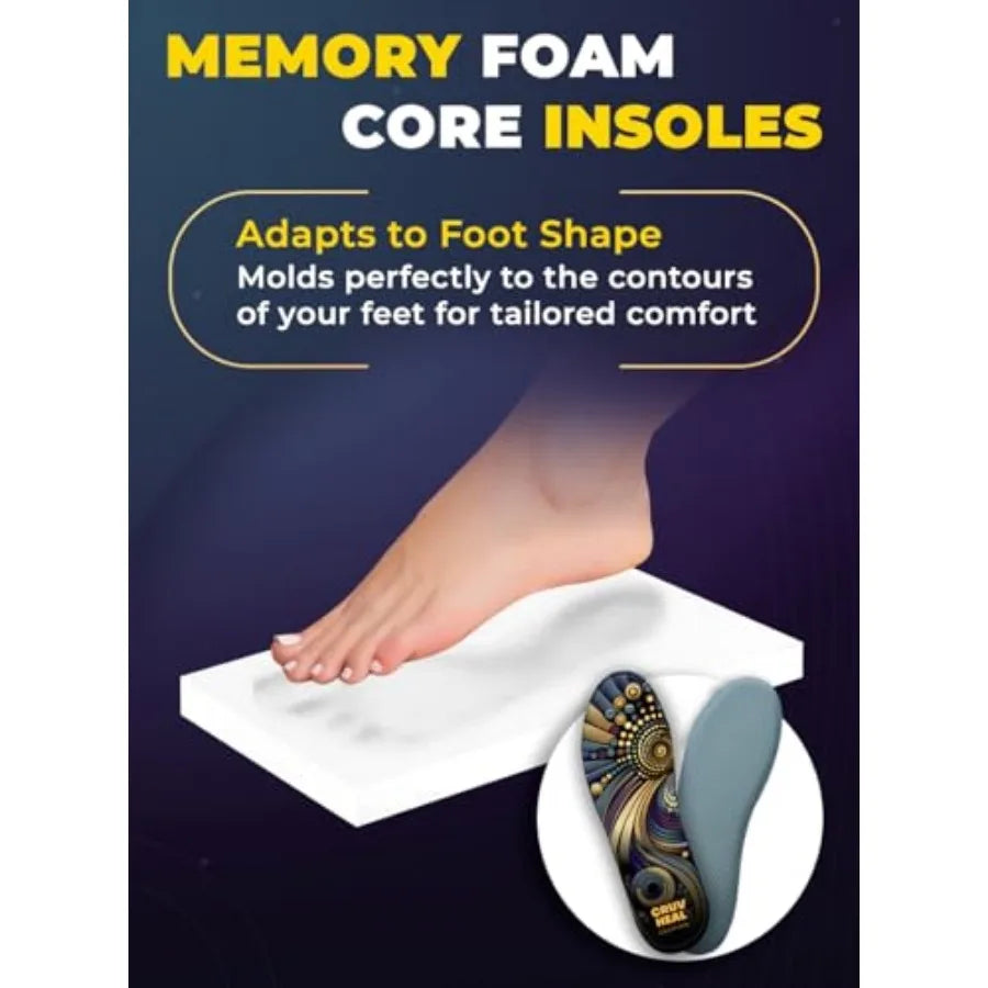 Memory Foam Shoe Insoles Cushioning Insole For Men