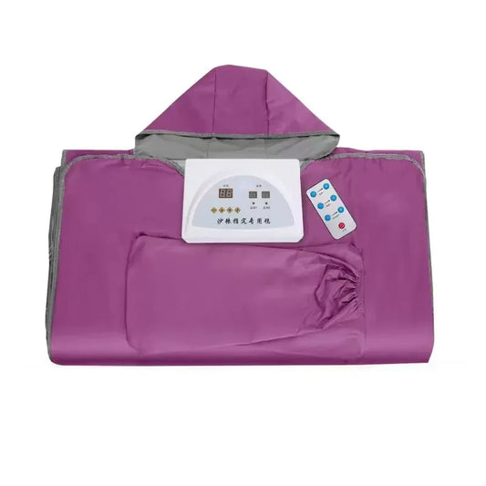 Finer Stamp Sauna Blanket With Hand Sleeve Thermal Zone