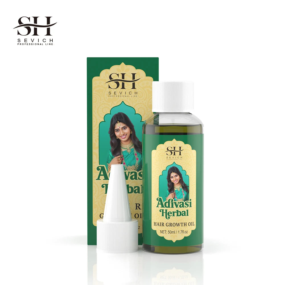 Adivasi Hair Growth Oil Set Organic Herbal Scalp Treatment