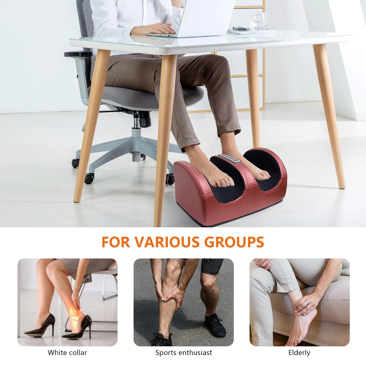Foot Massage Machine Foot Kneading Massager With Heating