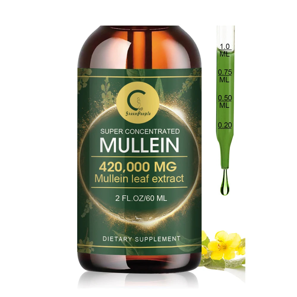 MINCH Mullein Drops For Lung Health And Immune Support
