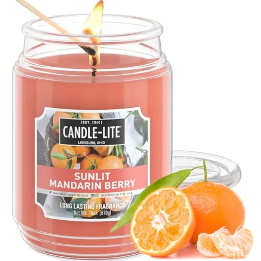 Fall Scented Aromatherapy Candle Single Wick 110 Hours Burn Time