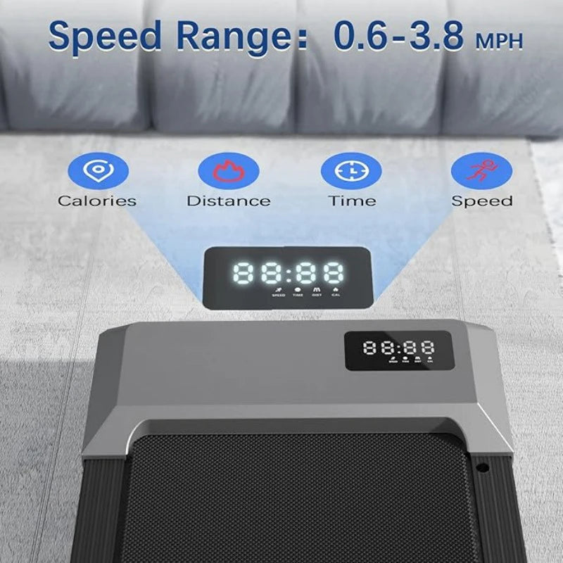 Superun 2 In 1 Home Treadmill Walking Running Fitness Machine