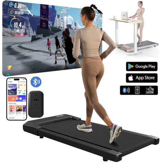 Superun 2 In 1 Home Treadmill Walking Running Fitness Machine