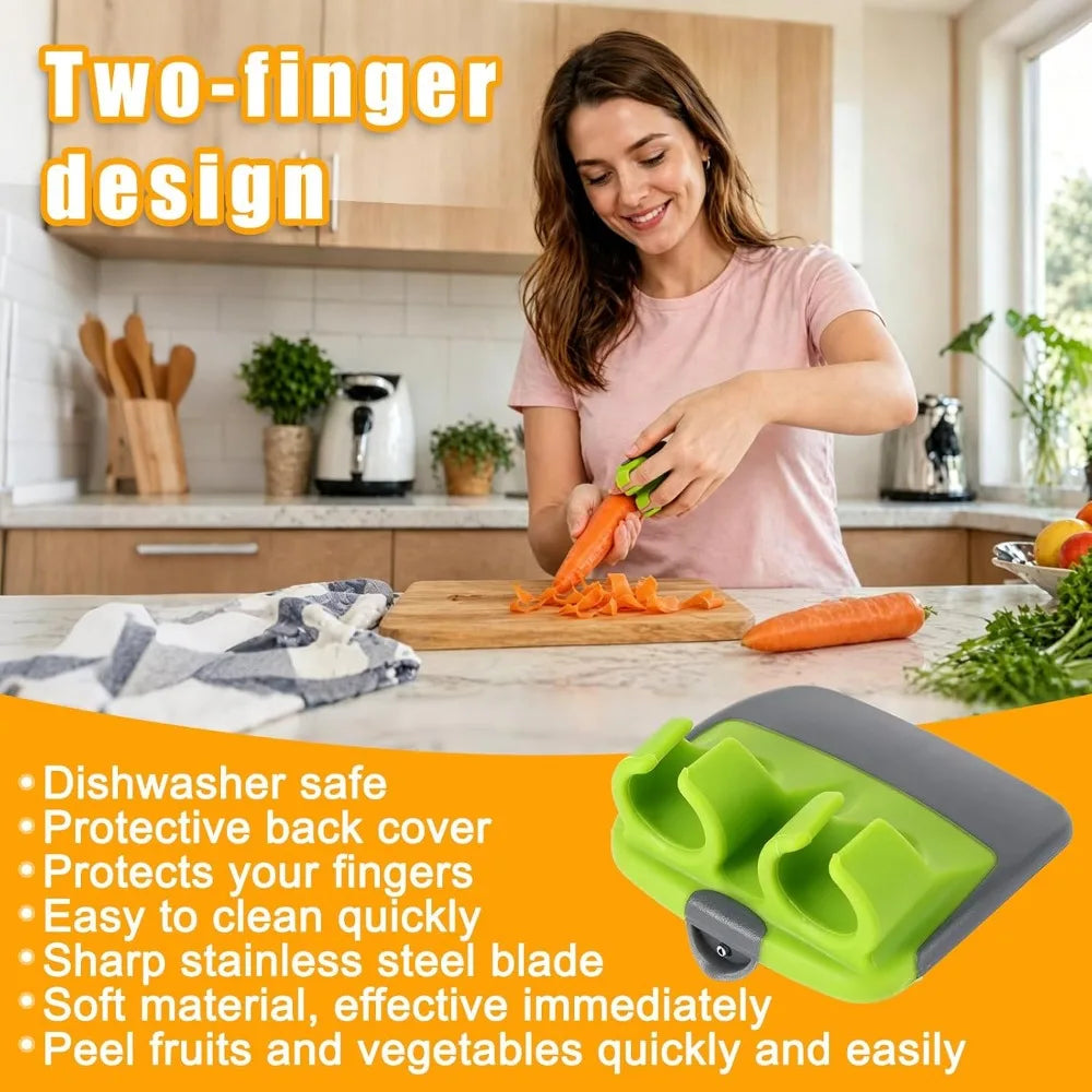 Portable Kitchen Peeling Tool Stainless Steel Veggie Peeler
