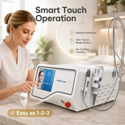 MYOSLIM 980nm Multifunctional Diode Laser for Vascular and Nail Fungus