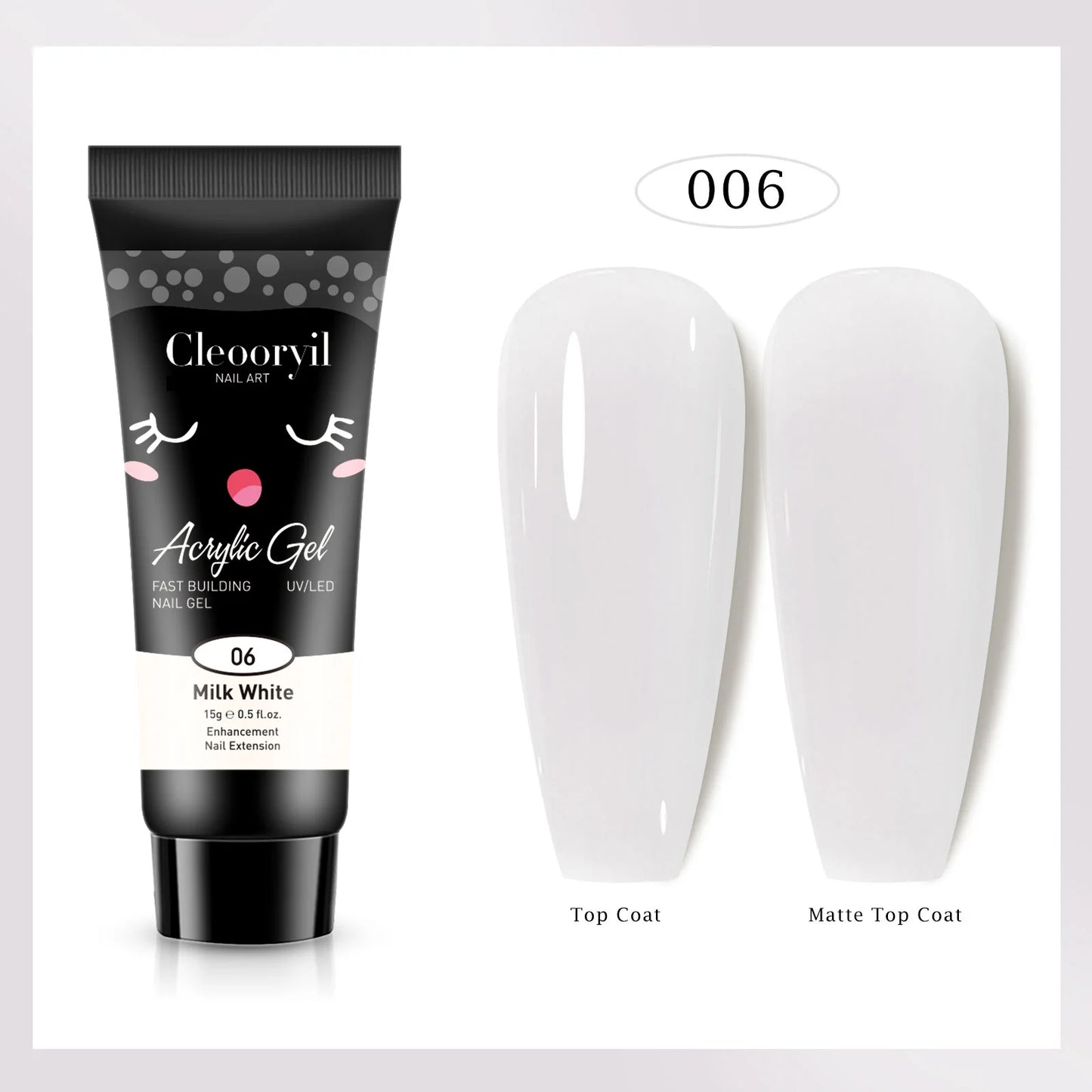 Misscheering Nail Extension Gel Poly Nail Acrylic Gel UV LED