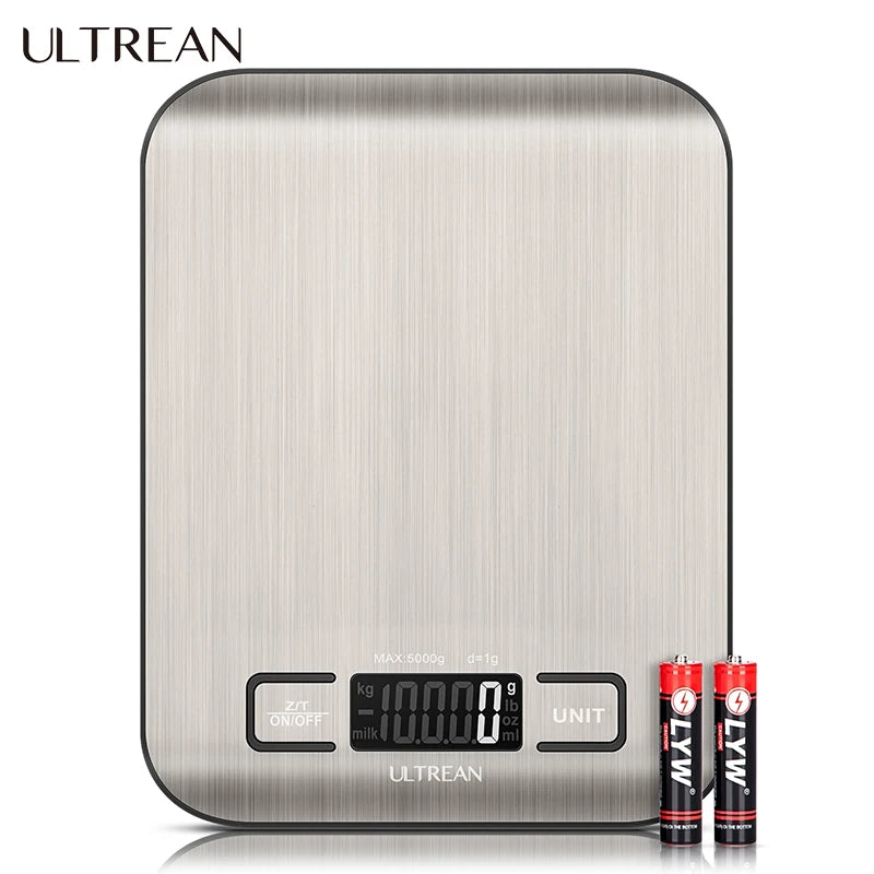 NONED Digital Kitchen Scale 5000g/1g LCD Display