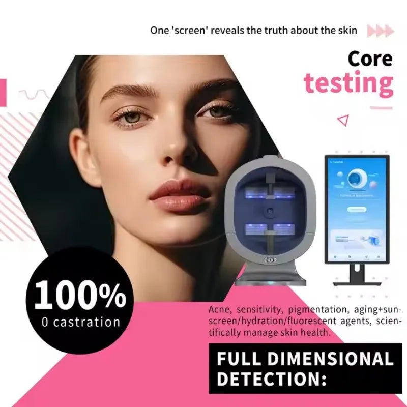MYOSLIM X5 Pro AI Skin Scalp Analyzer Multispectral