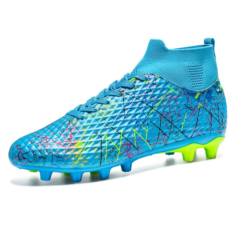 MaiJiaKa Soccer Cleats Mens Outdoor Football Boots
