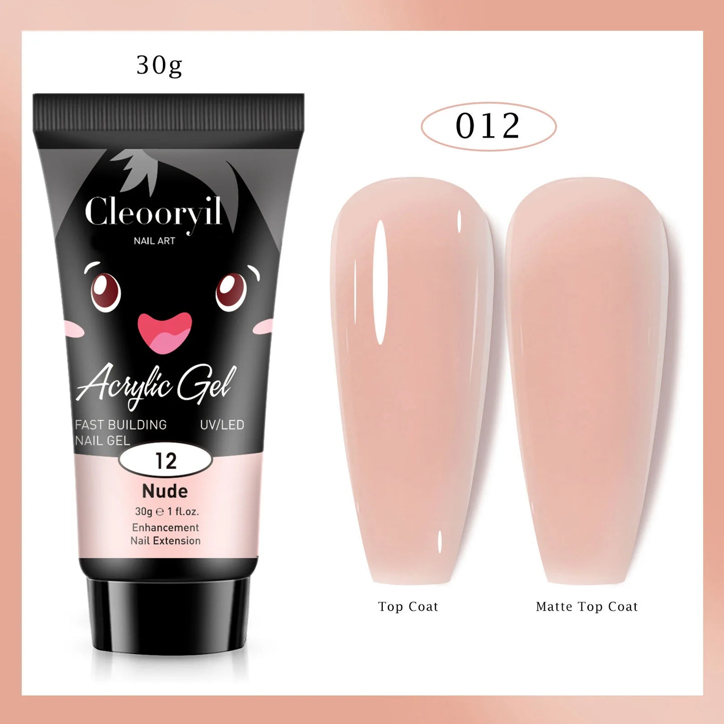 Misscheering Nail Extension Gel Poly Nail Acrylic Gel UV LED