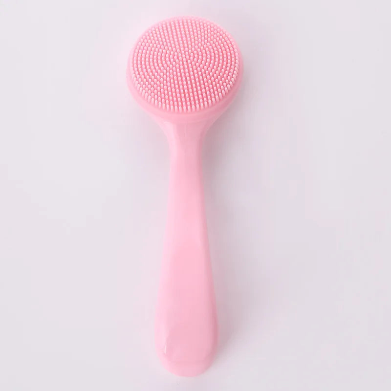 Portable Silicone Facial Cleansing Brush For Effective Makeup Removal