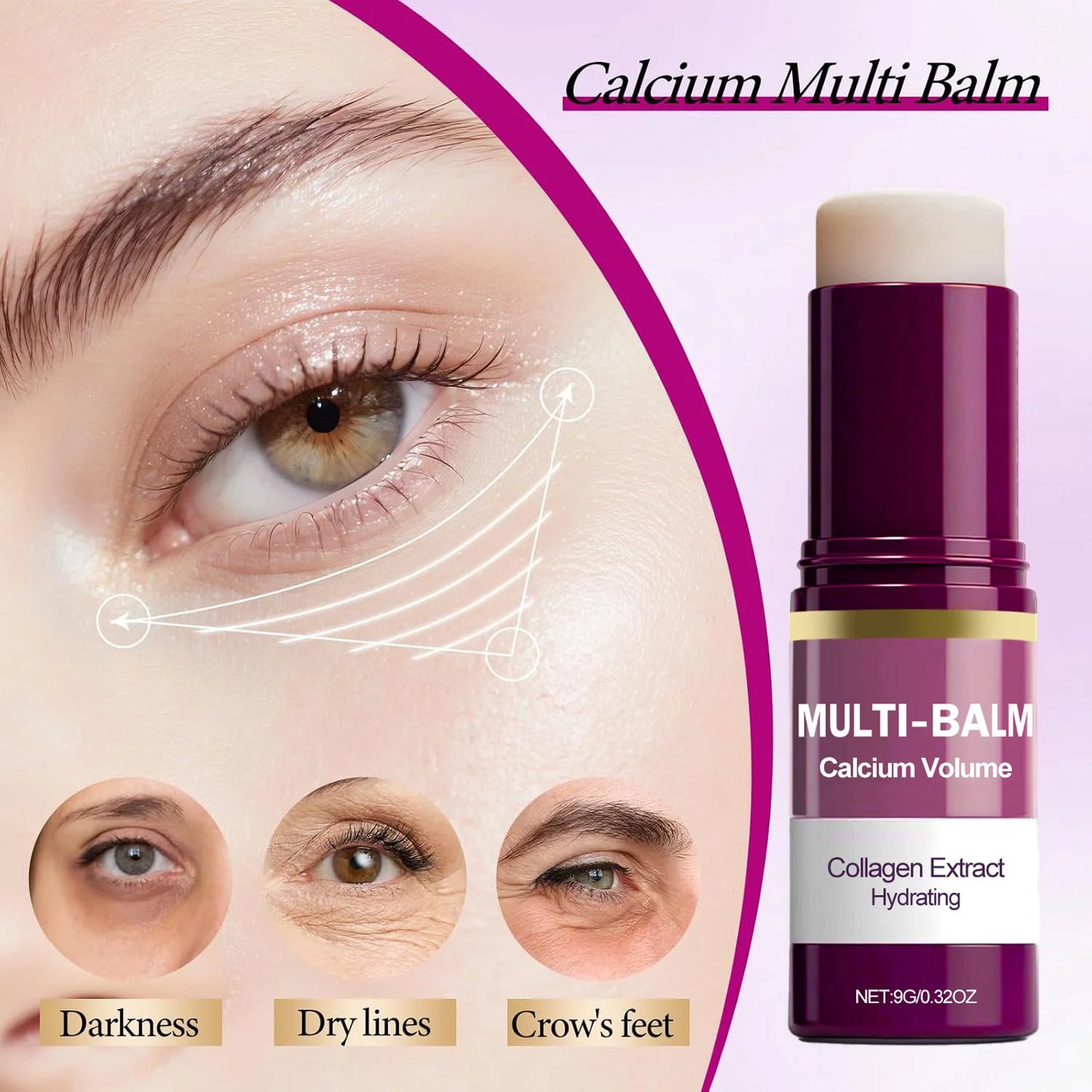 Eelhoe Korean Calcium Volume Multi Balm Stick Under Eye Hydrating Firming