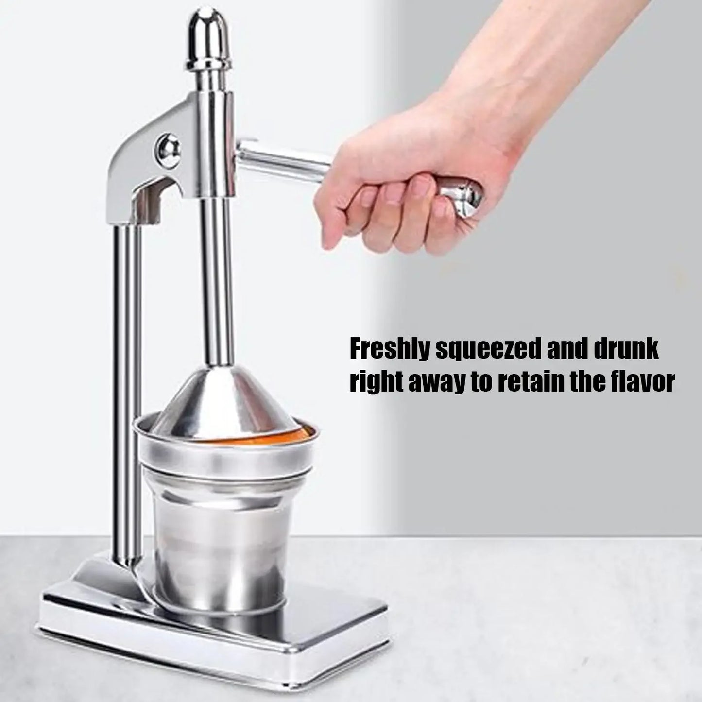 Stainless Steel Manual Juicer Orange Juice Extractor