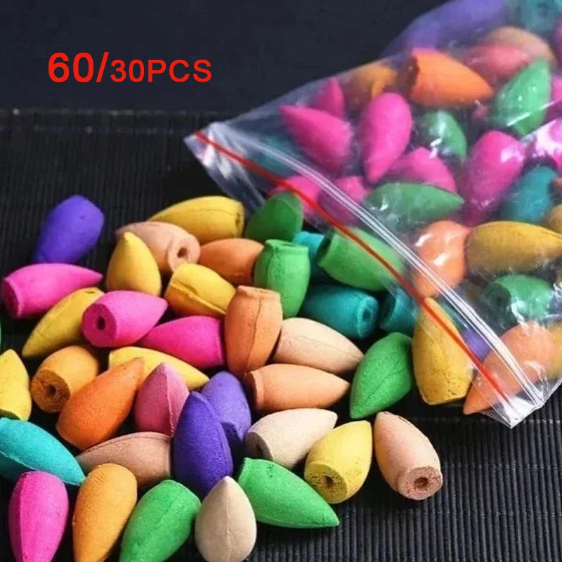 Backflow Waterfall Incense Cones for Aromatherapy and Yoga