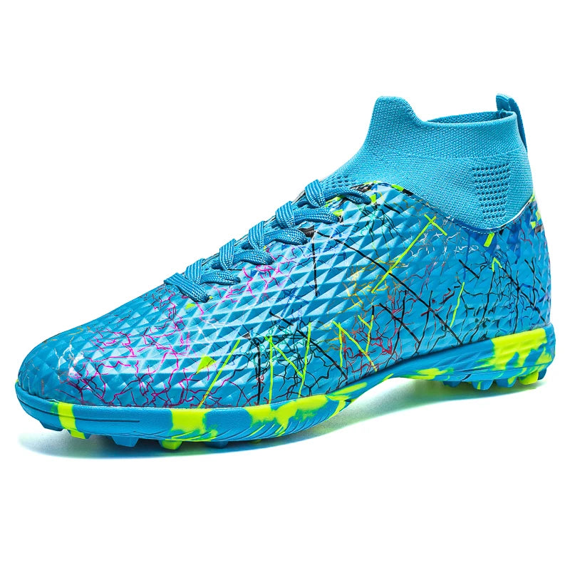 MaiJiaKa Soccer Cleats Mens Outdoor Football Boots