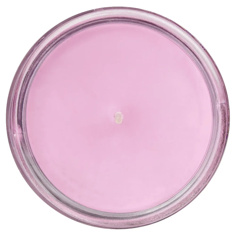 Lilac Scent Glass Jar Candle Single Wick Home Fragrance