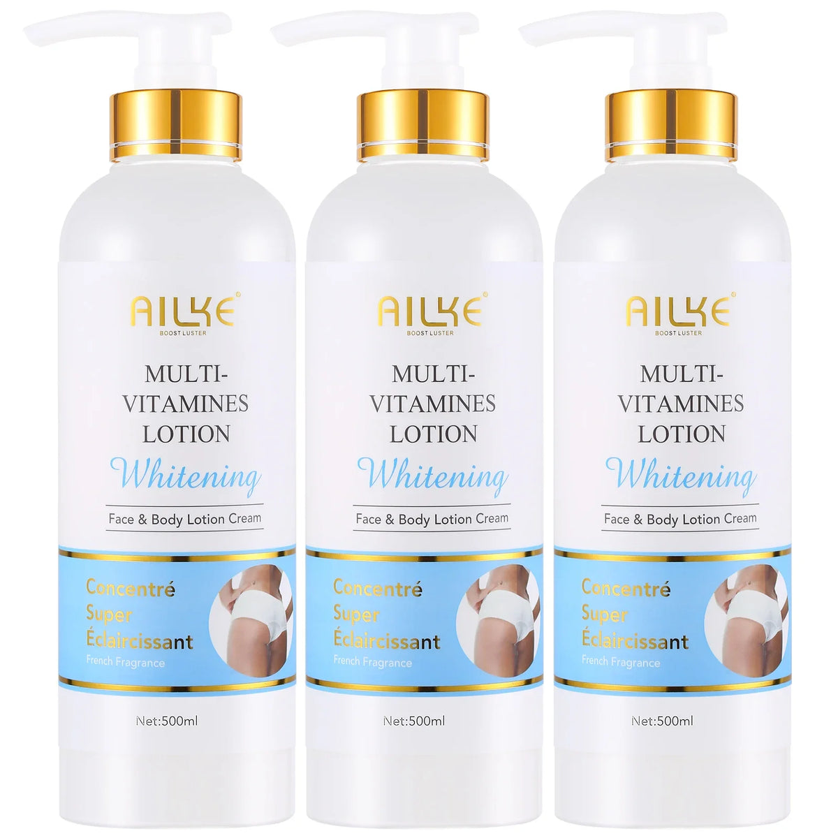 Ailke Natural Multivitamin Lightening Skincare Kit For Face