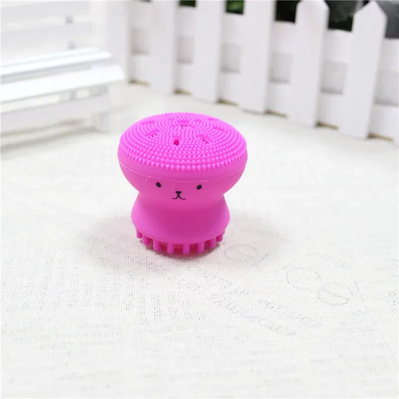 Silicone Facial Cleansing Brush for Deep Pore Cleaning and Exfoliation