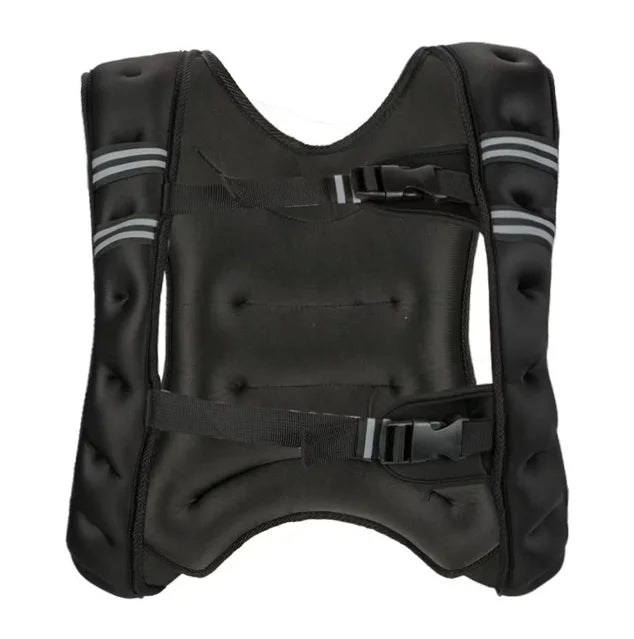 Weighted Vest Men Women 12 To 30 Lbs Weights Included