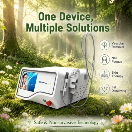 MYOSLIM 980nm Multifunctional Diode Laser for Vascular and Nail Fungus
