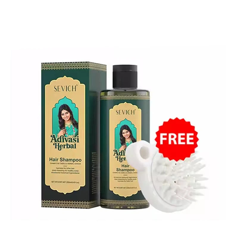 Adivasi Hair Growth Oil Set Organic Herbal Scalp Treatment