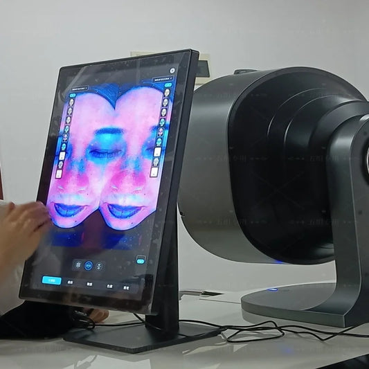 MYOSLIM AI Hair And Skin Analysis 3D Facial Scanner With 8 Light Spectrum